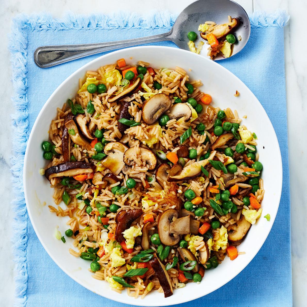 riz frit aux légumes