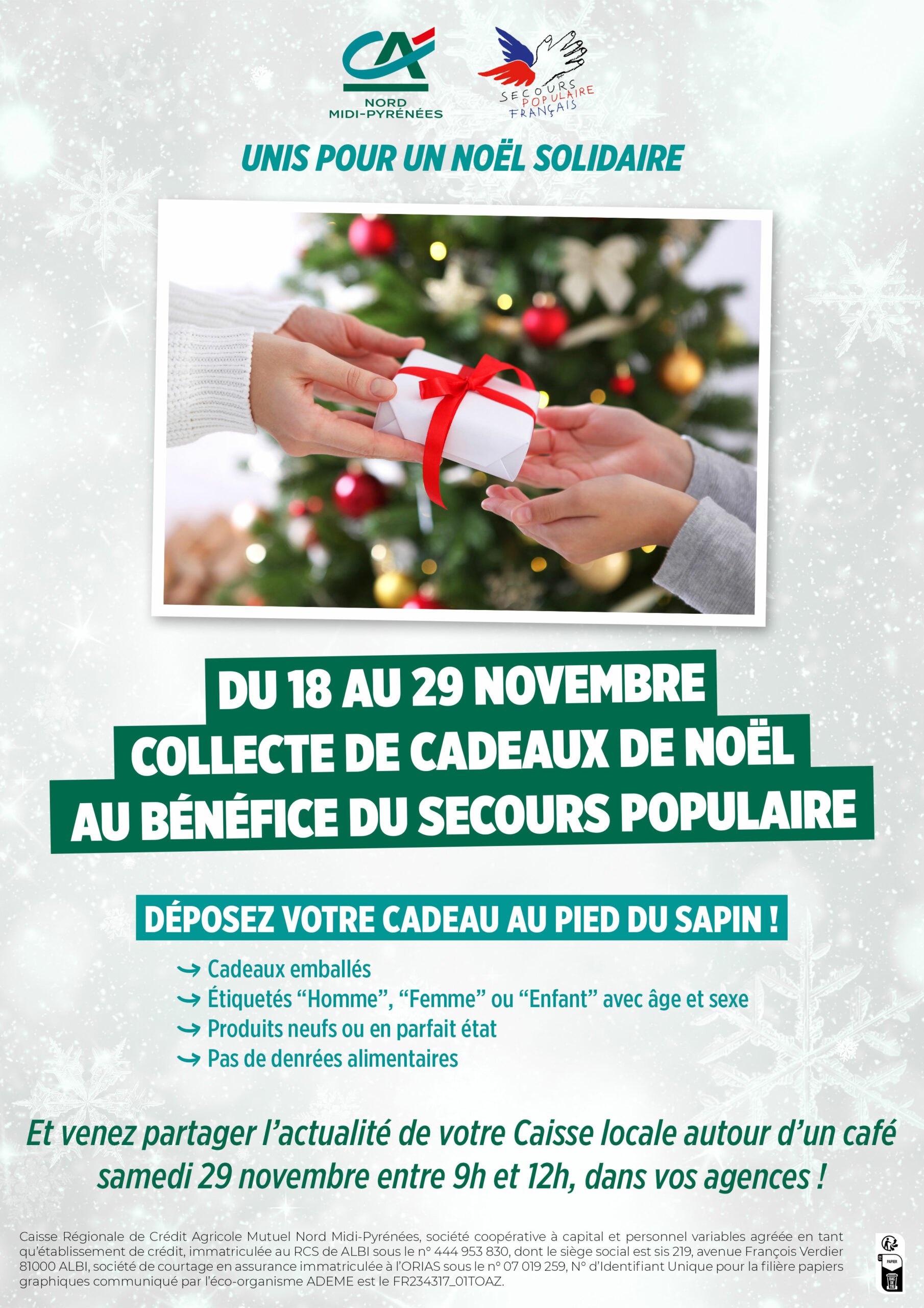 Visuel pour les semaines du sociétariat